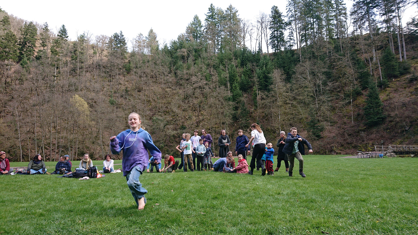 Staffellauf bei der Eventrucksack Olympiade