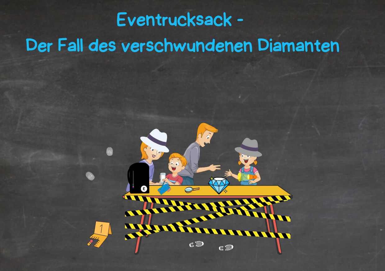 Der Fall des verschwundenen Diamanten (7-11 Jahre / bis zu 6 Personen)