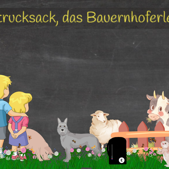Das Eventrucksack Bauernhoferlebnis eignet sich hervorragend für einen Bauernhof-Kindergeburtstag oder einen tollen Familientag. Ihr lernt auf spielerische Art viel über den Bauernhof und die Tiere, die dort leben.