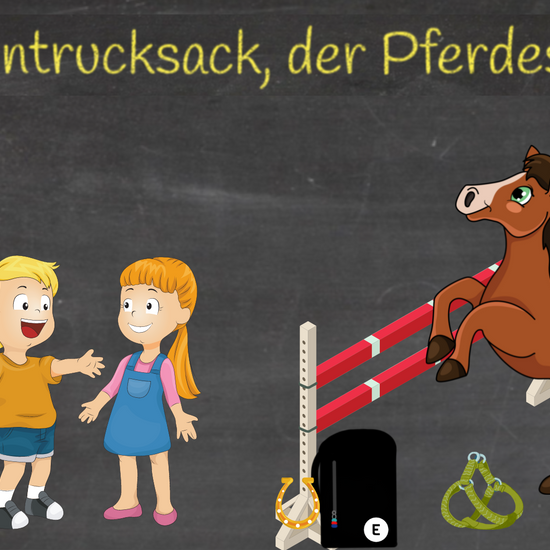 Der Eventrucksack Pferdespaß sorgt mit tollen Spielen für einen fantastischen Tag rund um das Thema Pferd. Ideal für einen Pferdegeburtstage.
