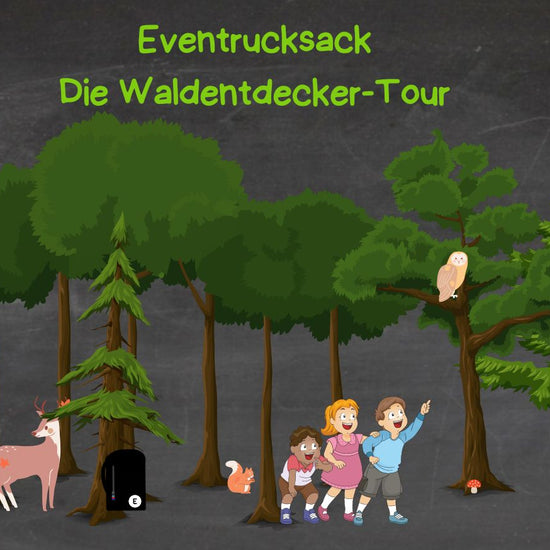 Mit der Waldentdecker-Tour entdecken Kinder auf spielerische Art den Lebensraum Wald. Ideal für einen Kindergeburtstag oder einen Familienausflug